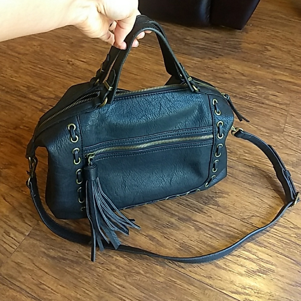 Nine west hand bag black